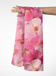 Bloom flower style with pink,white colors - Image 3