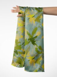 Petal flower style with yellow,green colors - Image 3