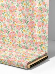 Bloom flower style with pink,yellow colors - Image 4