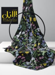 Leaf flower style with yellow,blue colors - Image 2