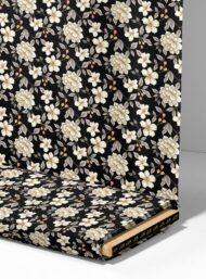 Bloom flower style with white,green colors - Image 4