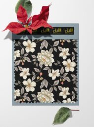 Bloom flower style with white,green colors - Image 6