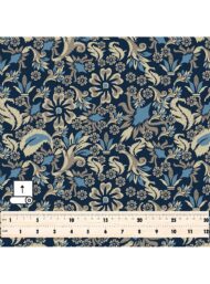 Leaf flower style with blue, brown colors - Image 5