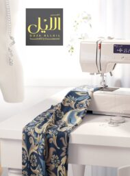 Leaf flower style with blue, brown colors - Image 7