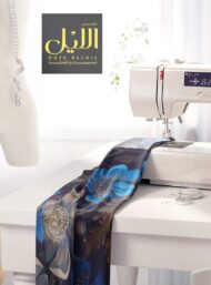 Petal flower style with blue,grey colors - Image 7