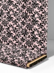 Petal flower style with black, pink colors - Image 4