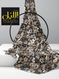 Petal flower style with black,white colors - Image 2