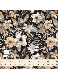 Petal flower style with black,white colors - Image 5