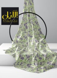 Petal flower style with purple,green colors - Image 2