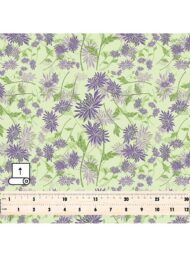 Petal flower style with purple,green colors - Image 5