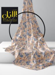 Bloom flower style with blue, orange colors - Image 2