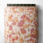 Bloom flower style with red,orange colors