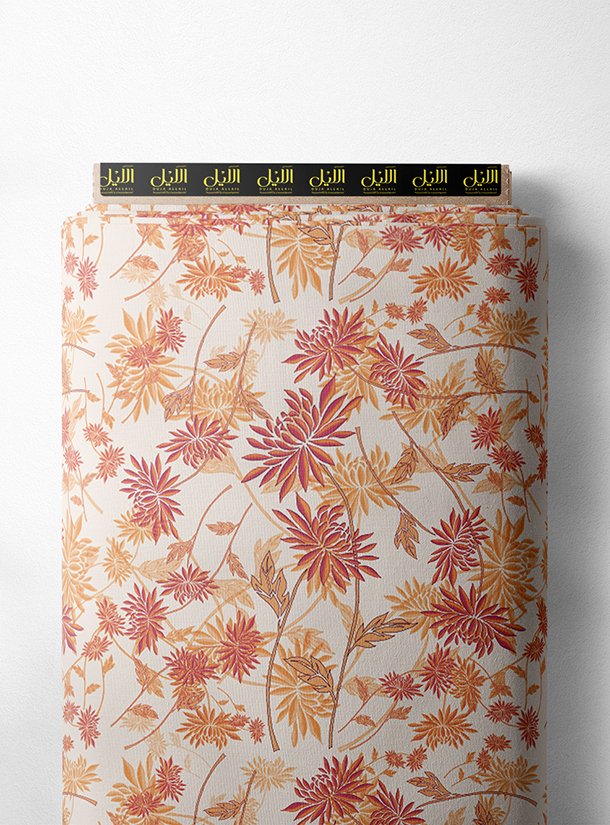 LAI02-0908_1-1.jpg Bloom flower style with red,orange colors - Image 1