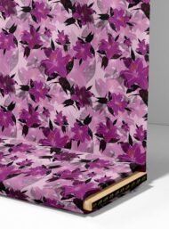 Bloom flower style with purple,black colors - Image 4