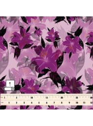 Bloom flower style with purple,black colors - Image 5