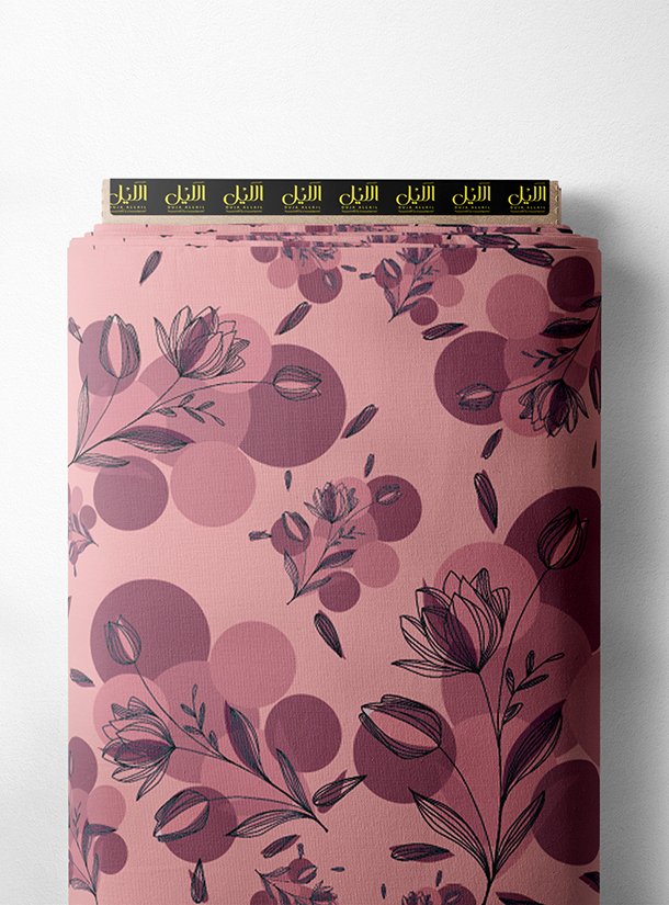 LAI02-0915_1-1.jpg Bloom flower style with pink,red colors - Image 1