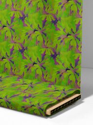 Leaf nature style with green,purple colors - Image 4