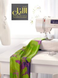 Leaf nature style with green,purple colors - Image 7