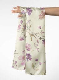 Petal flower style with pink,green colors - Image 3