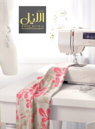 Leaf flower style with pink,grey colors - Image 7