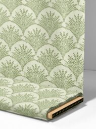 Leaf flower style with green, grey colors - Image 4