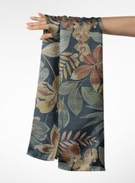 Leaf flower style with green,brown colors - Image 3