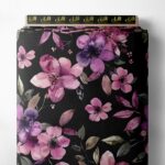 Petal flower style with pink,purple colors