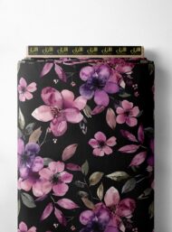 Petal flower style with pink,purple colors