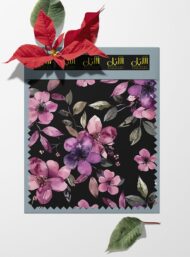 Petal flower style with pink,purple colors - Image 6