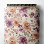 Petal flower style with pink,purple colors