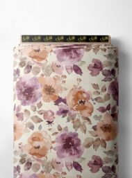 Petal flower style with pink,purple colors