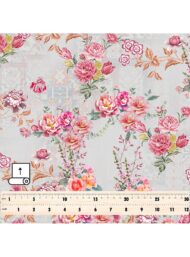 Bloom flower style with pink,green colors - Image 5