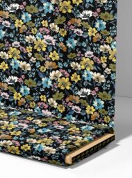 Bloom flower style with yellow,blue colors - Image 4