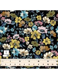 Bloom flower style with yellow,blue colors - Image 5