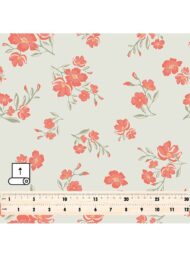 Bloom flower style with red,green colors - Image 5