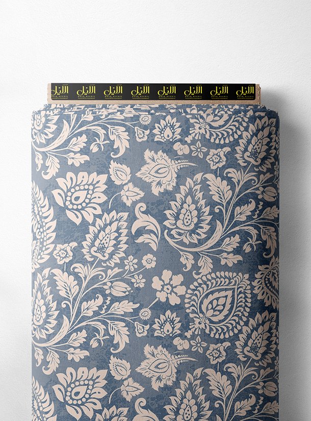 LAI02-0935_1-1.jpg Leaf flower style with grey, white colors - Image 1