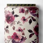 Petal flower style with purple,pink colors