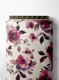 Petal flower style with purple,pink colors