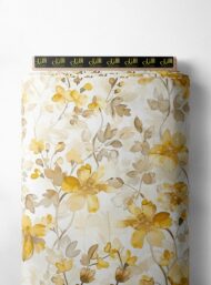 Petal flower style with yellow,brown colors