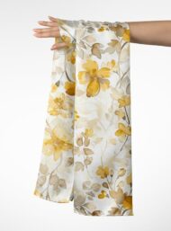 Petal flower style with yellow,brown colors - Image 3