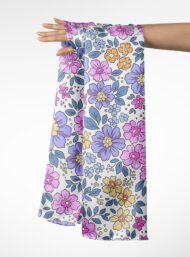 Bloom flower style with pink,purple colors - Image 3