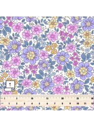 Bloom flower style with pink,purple colors - Image 5