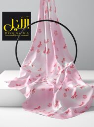 Bow flower style with pink,red colors - Image 2