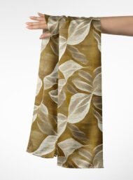 Leaf nature style with brown, white colors - Image 3