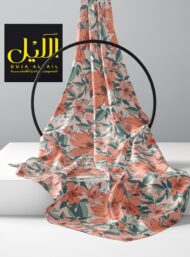 Petal flower style with pink,green colors - Image 2