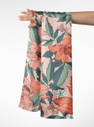 Petal flower style with pink,green colors - Image 3