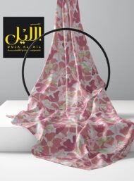 Bloom flower style with pink, green colors - Image 2