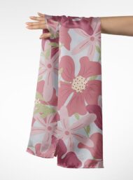 Bloom flower style with pink, green colors - Image 3