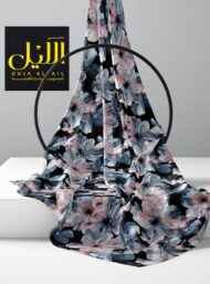 Petal flower style with blue,pink colors - Image 2