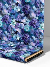 Bloom flower style with blue,purple colors - Image 4